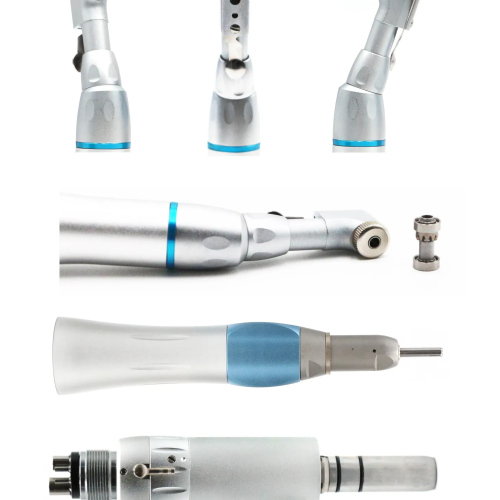 YAYIDA dental equipment 1:1 dental external water spray low speed handpiece with contra angle,straight handpiece and air motor AYD-WM4