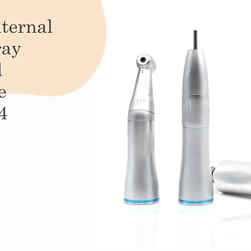 Pieza de mano de baja velocidad con rociador de agua interno Dental YAYIDA AYD-NM4