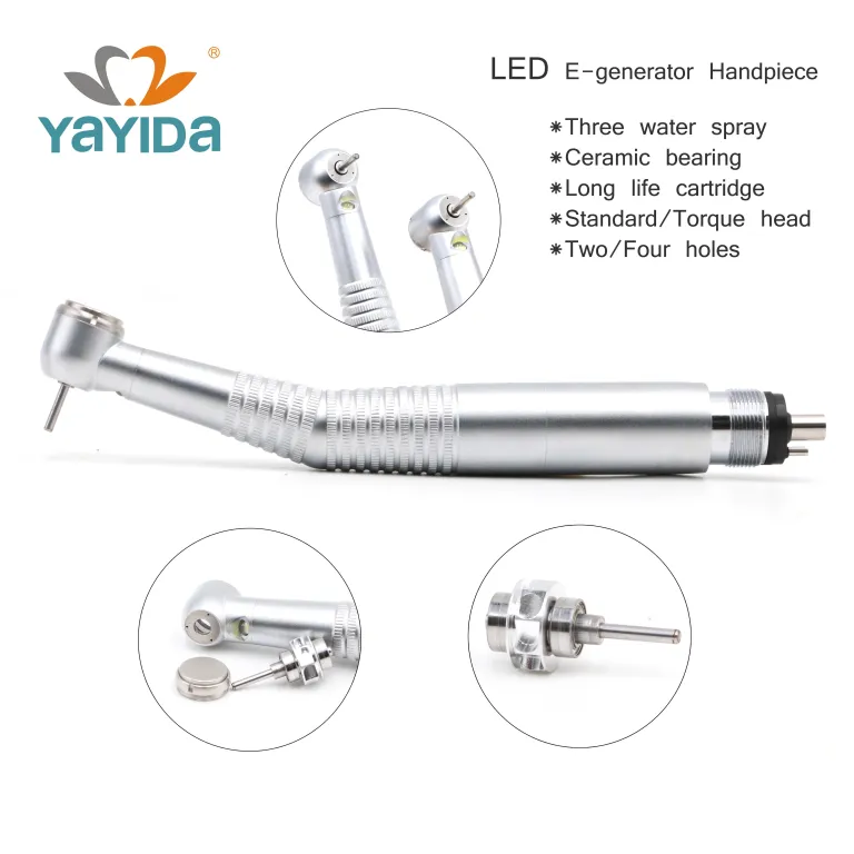 Pieza de mano del generador LED YAYIDA personalizada AYD-SLCM4 fabricantes de piezas de mano dentales de China