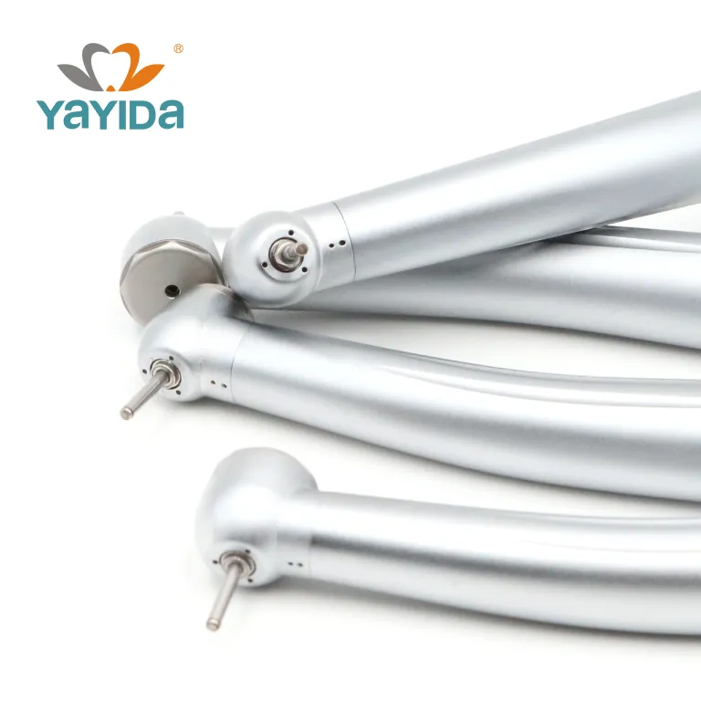 Proveedor de pieza de mano dental de turbina de aire con cojinete de cerámica de agua de botón pulsador YAYIDA de alta calidad al por mayor
