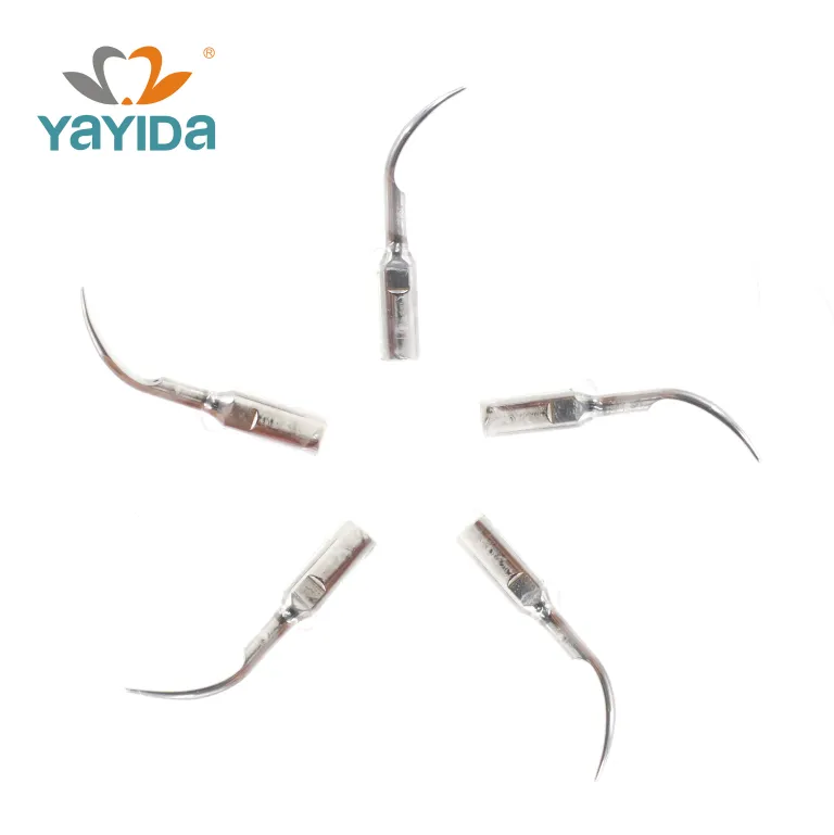 YAYIDA Puntas de escalador ultrasónico dental Escalado Periodoncia Endodoncia para pájaro carpintero Ems Satelec DTE