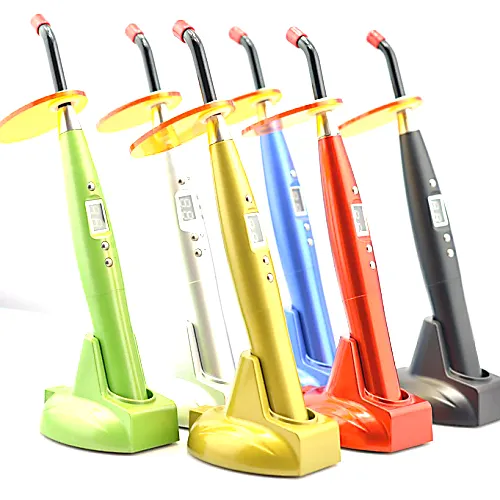 Lámpara de luz LED de curado dental YAYIDA dental colorida de gran potencia